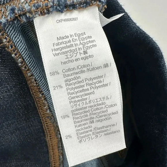 Madewell Pull-On Skinny Flare Jeans in Havenley Wash Size 24 B1102 - Picture 9 of 9